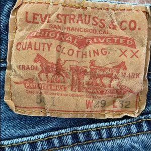 501 Levi’s
